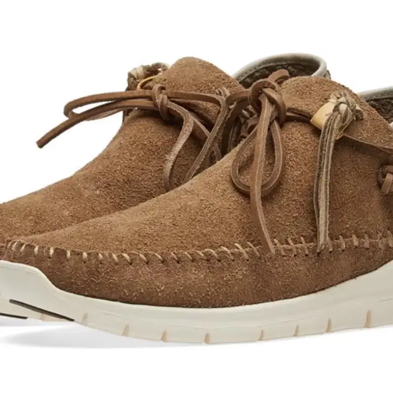 [US10] VISVIM UTE Moc Folk 카멜 비즈빔