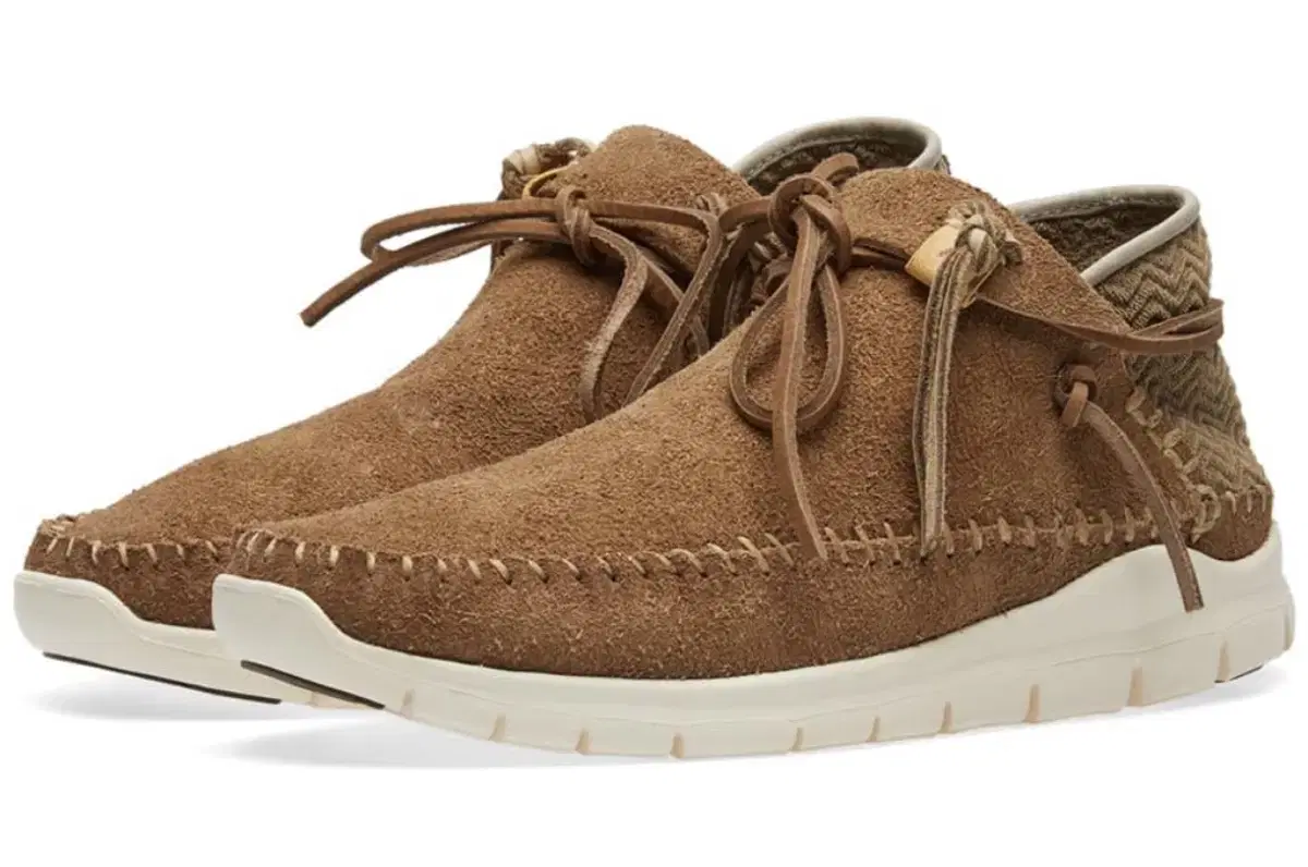 [US10] VISVIM UTE Moc Folk 카멜 비즈빔