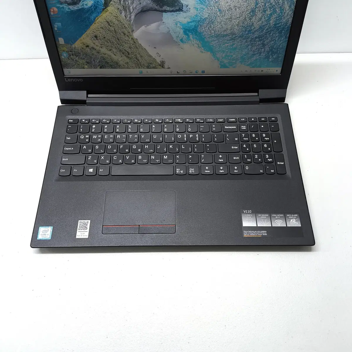 중고 노트북 A급 15인치 LENOVO V110-15IKB