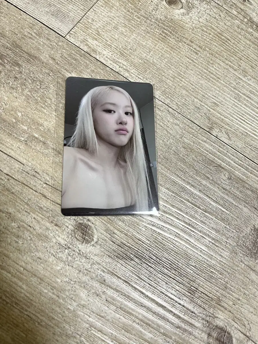 Blackpink rose Wayselect pre-order benefit Photocard