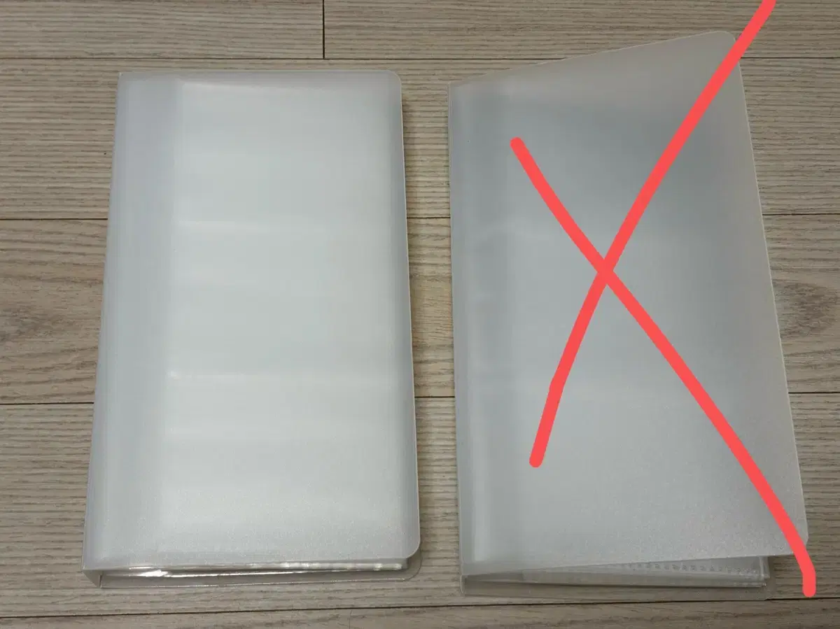 Unattended 3-ring photocard binder 180 pockets