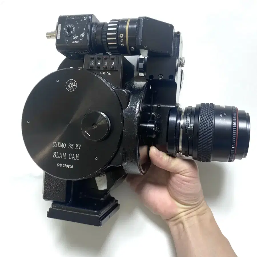 Bell & Howell Eyemo 35mm rv 무비 필름카메라