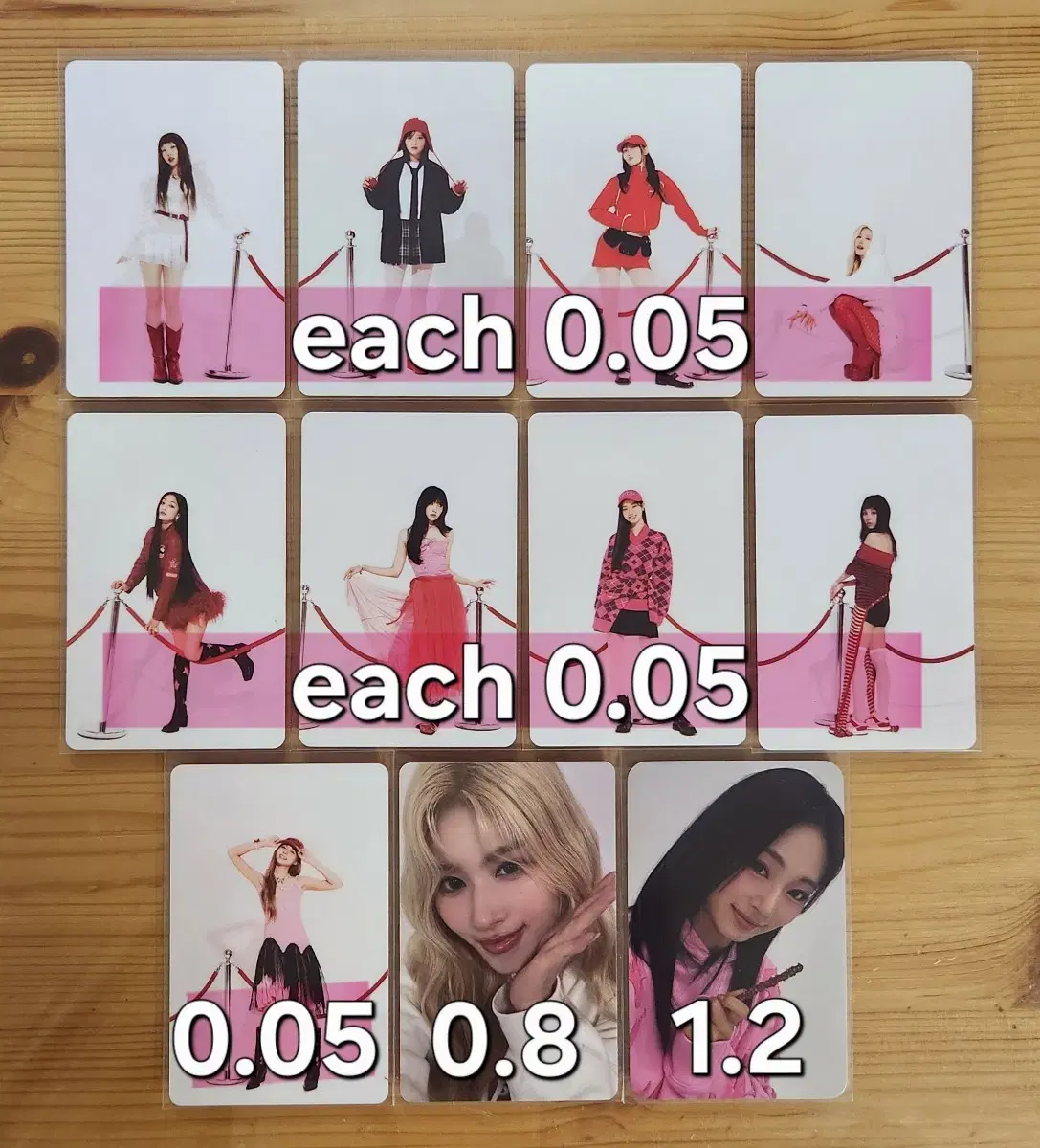 트와이스 TWICE 미니 13집, 14집, 나연 2집 포카 양도