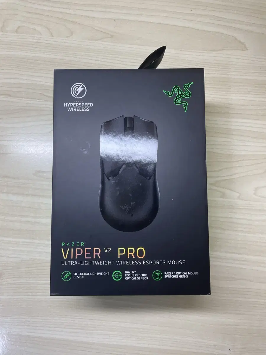 레이저 바이퍼 v2 pro razer viper(분해된 제품)