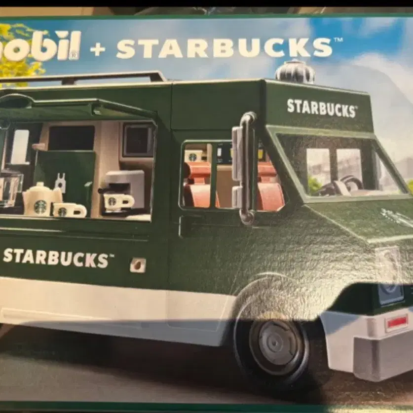 플레이모빌 스타벅스 트럭 새상품 Starbucks Playmobil