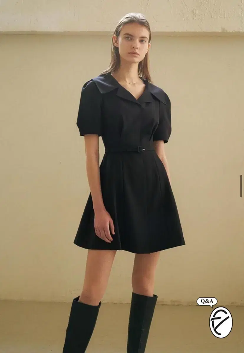 플로움 kate mini dress XS 블랙