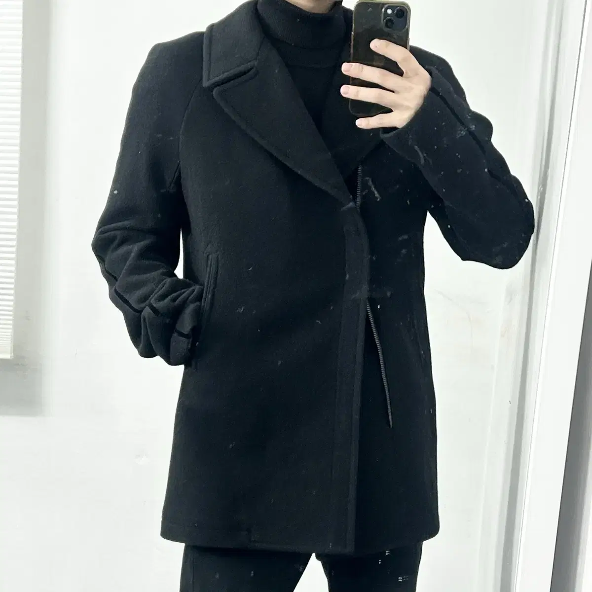 하이더아커만 15FW 테이핑 코트