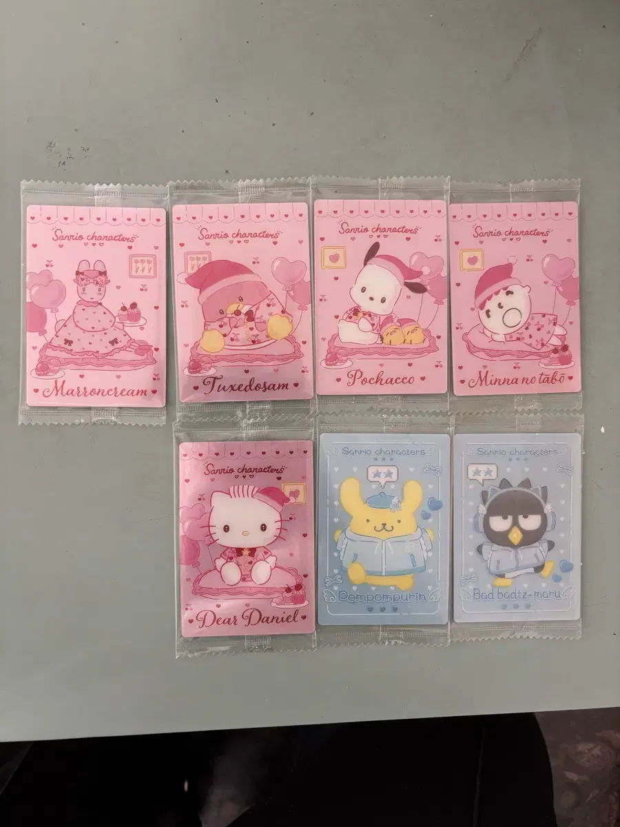 [Genuine][Unsealed] Sanrio Wejas Kards 8pcs (Individual Price)