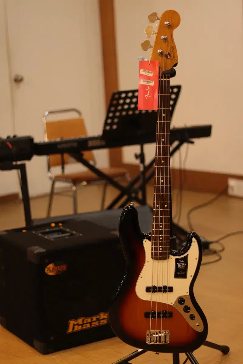 [신품,사용x] 펜더 멕시코 PLAYER II JAZZ BASS 썬버스트