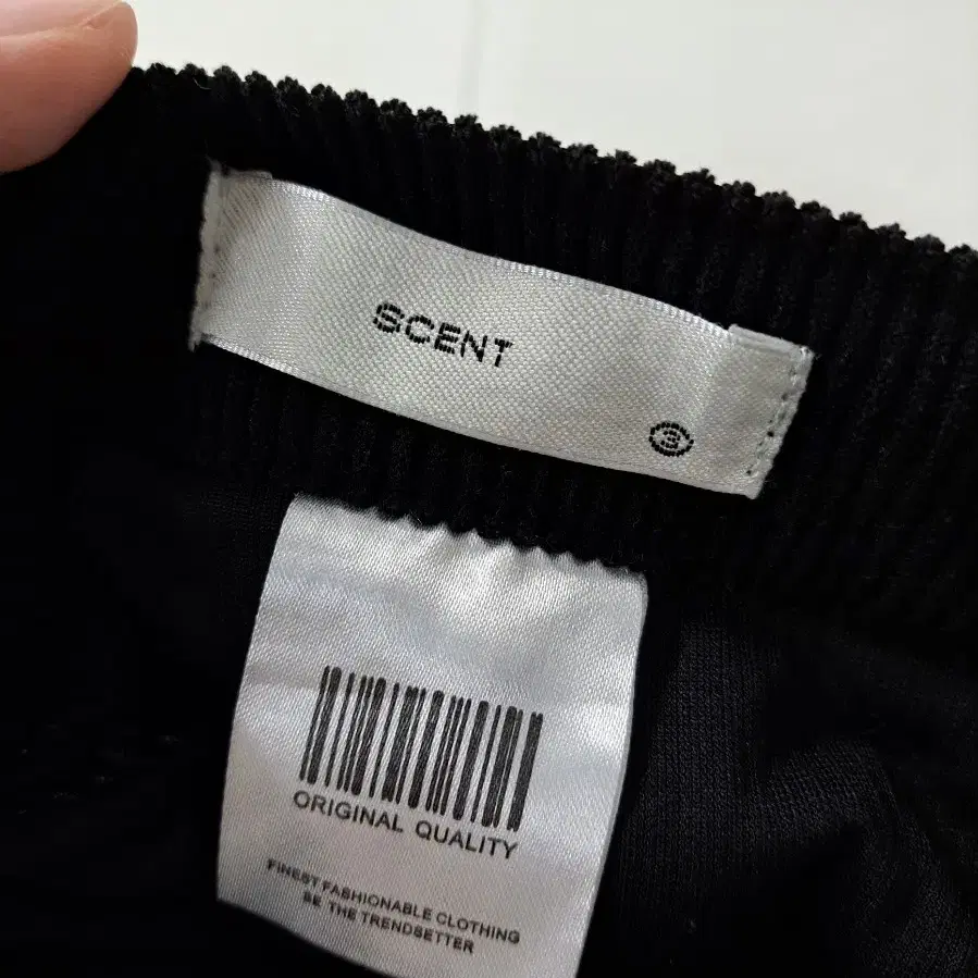 SCENT 와이드핏 골덴 밴딩팬츠