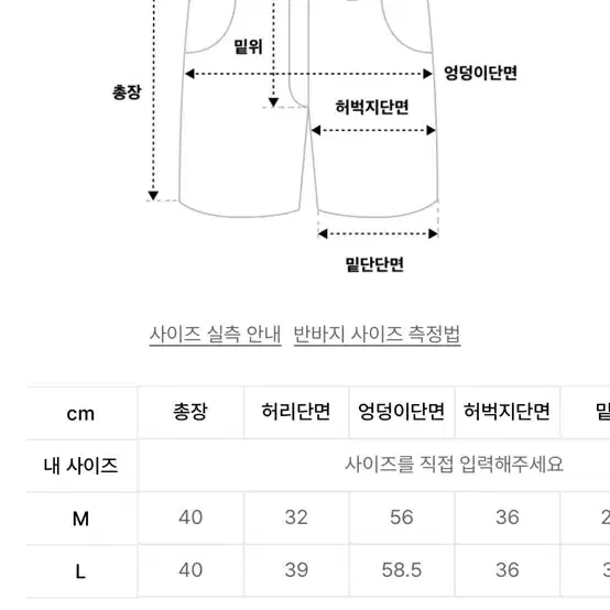 누누씨 소중한 엉덩이 트렁크 m