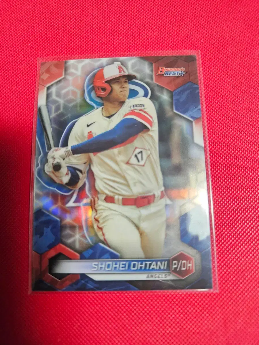 오타니 2023 Bowman's Best 리플렉터 카드