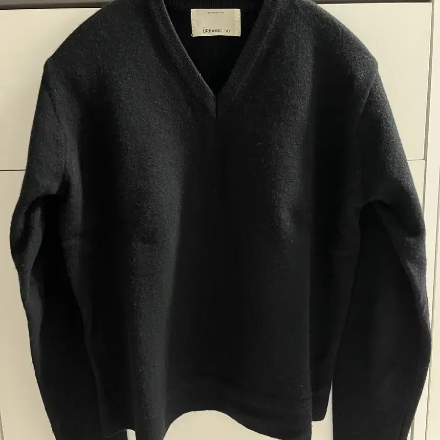 얼바닉30 첼시니트 블랙 urbanic30 chelsea knit