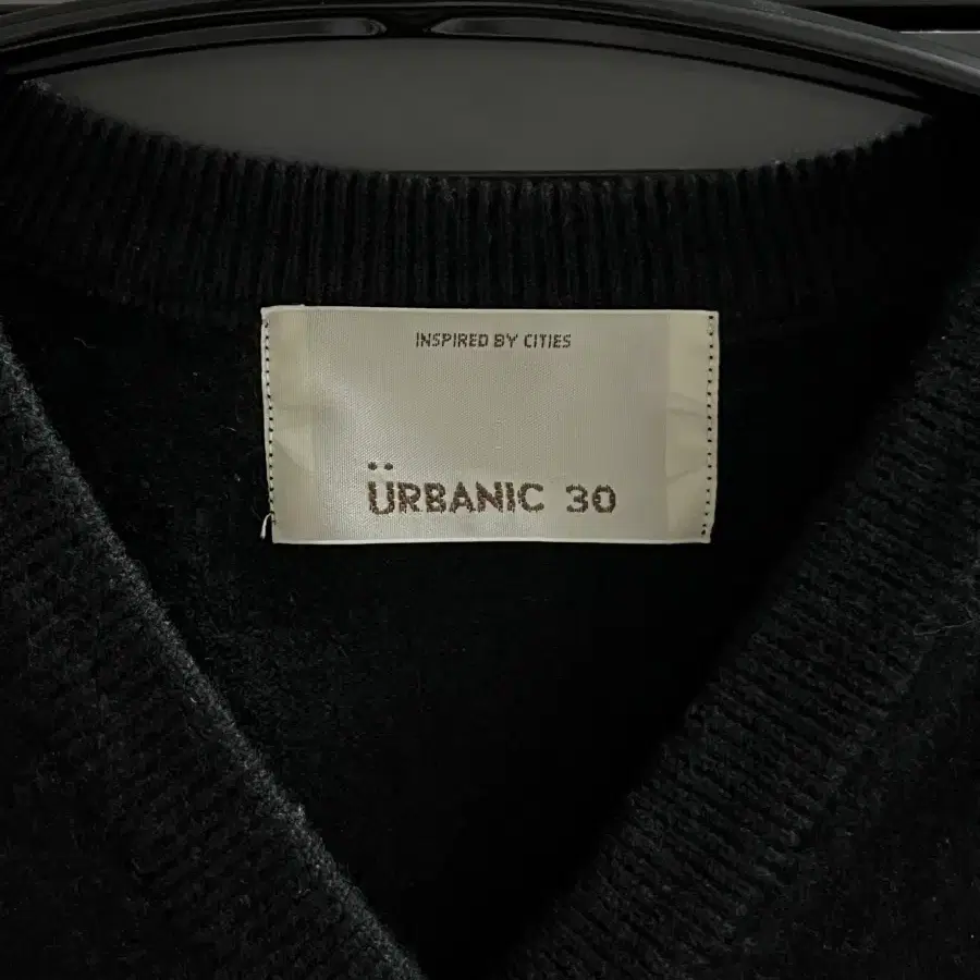 얼바닉30 첼시니트 블랙 urbanic30 chelsea knit