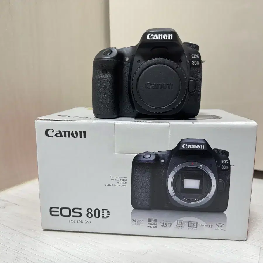 [가격내림]캐논 Canon EOS 80D 및 렌즈 등 / 풀박스