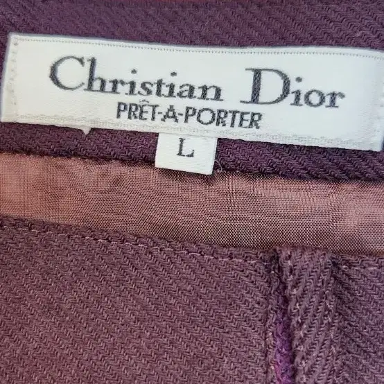 Christian Dior 모 100% 롱스커트