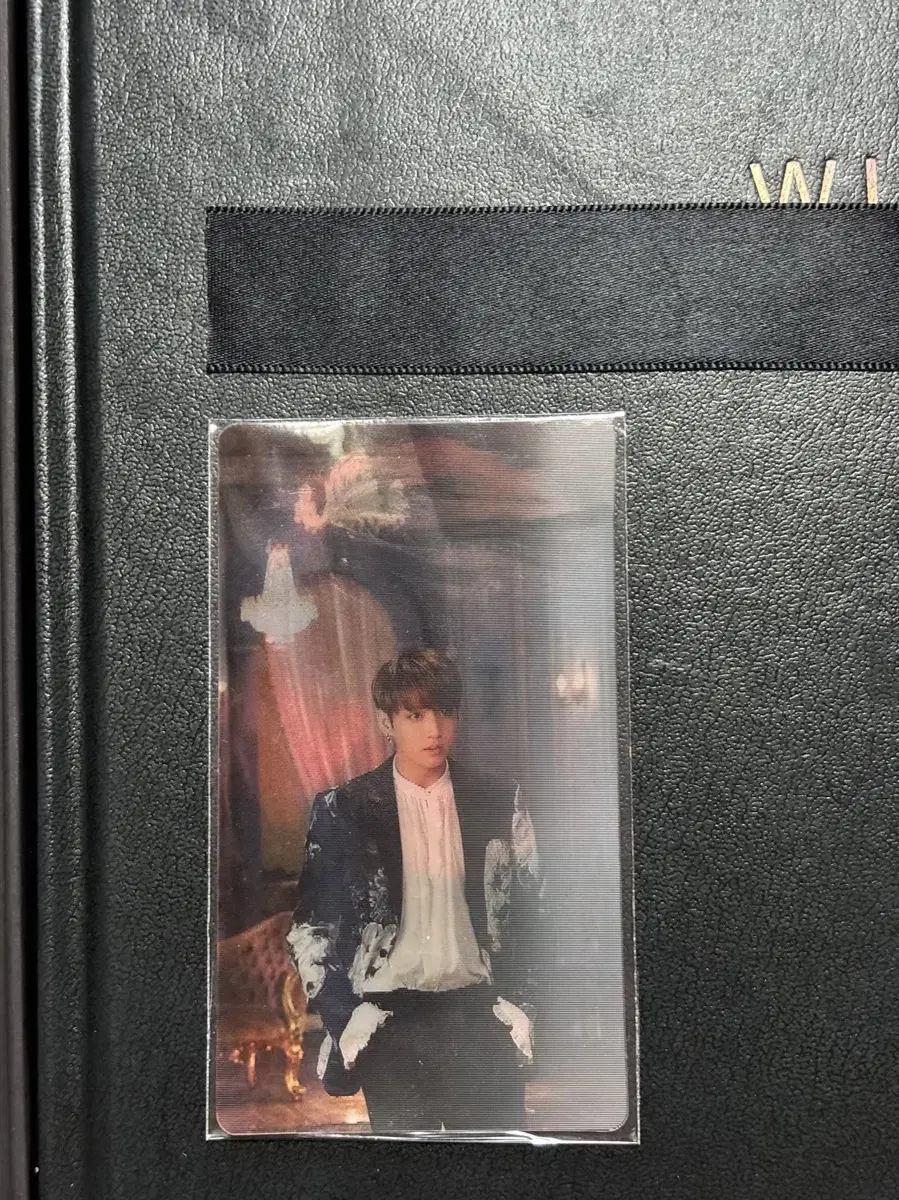 BTS WINGS CONCEPT BOOK 윙즈 컨셉북 렌티큘러 포카 정국