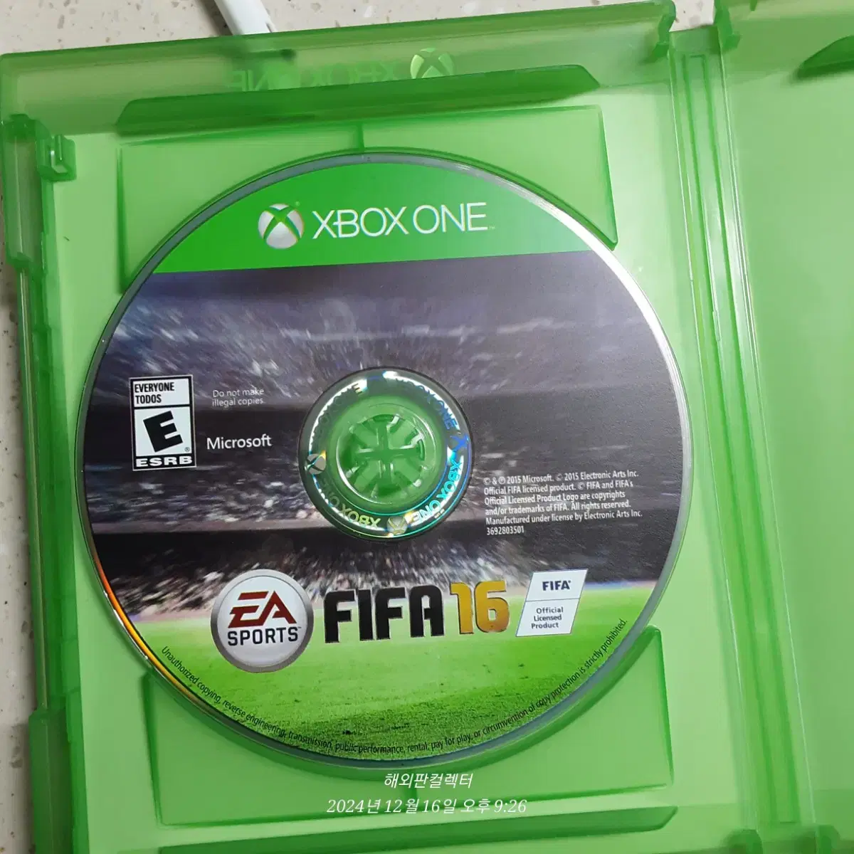 XBOX FIFA 16 북미판