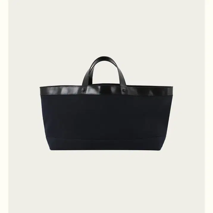 리본빛 Lepan Handle Bag - Navy