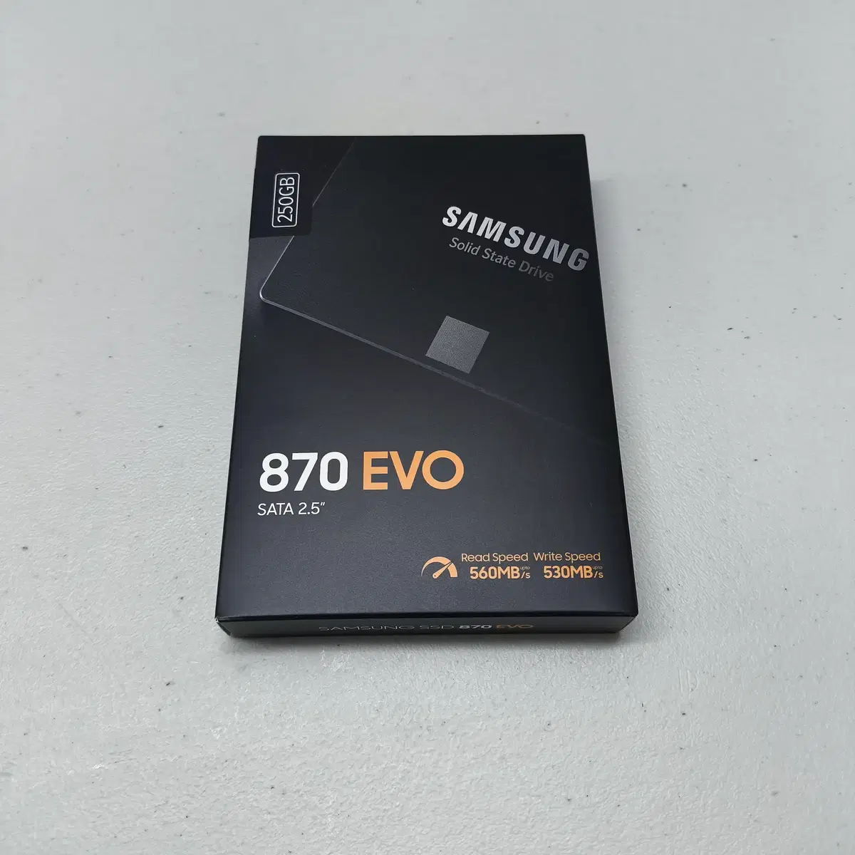 Samsung 870에보 250GB SSD 미개봉 신품 박스