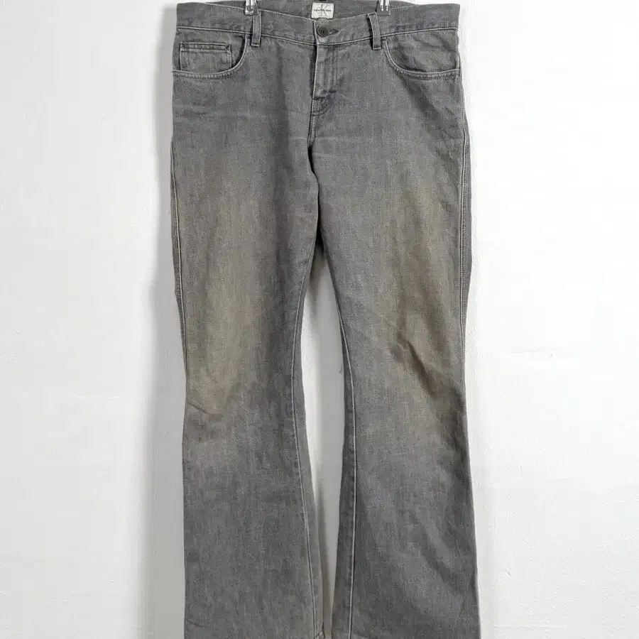 calvin klein boot cut denim pants