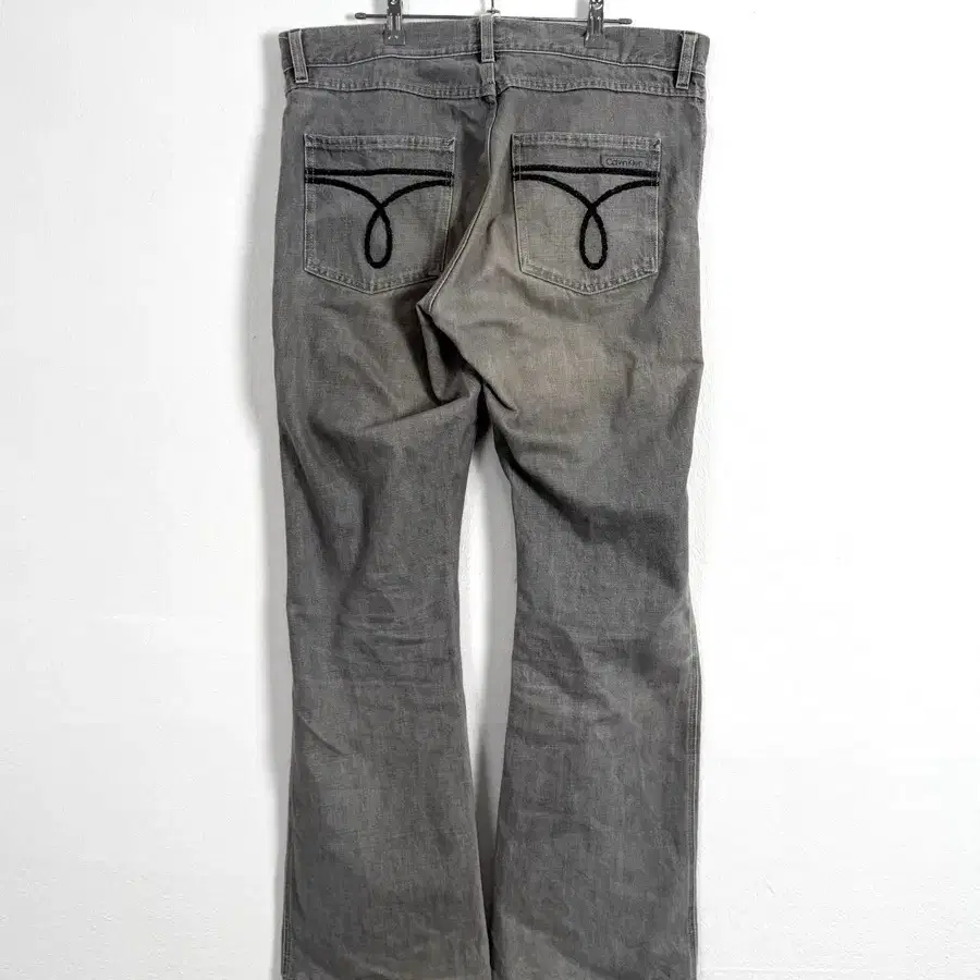 calvin klein boot cut denim pants