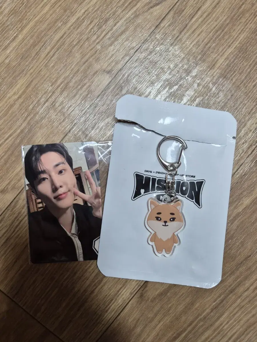 Bulk) Denimals Ke Acrylic Keyring day 6 영케이 4만원 photocard 성진원필도운