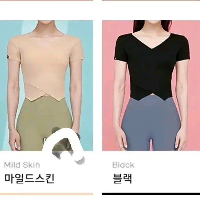 {정품}새상품 S 젝시믹스 랩 커버업 숏슬리브 라벤더퍼퓸