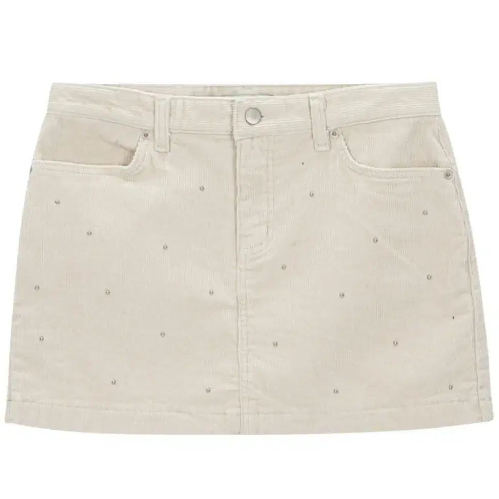 SALAD BAGUNI Pearl Corduroy Mini Skirt -