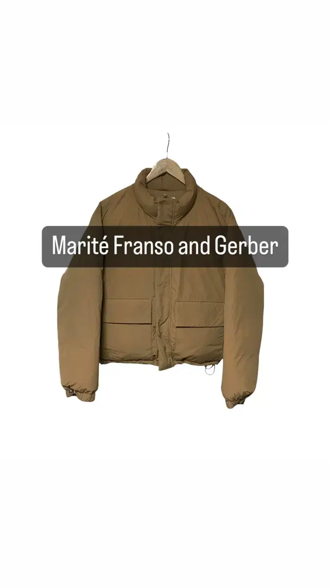 MarietteFrancois Jaber Crop PufferPadded Jumper