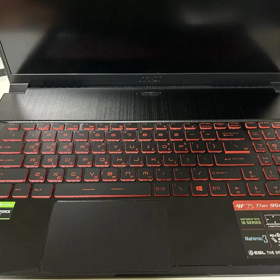 msi GF75 thin 95c