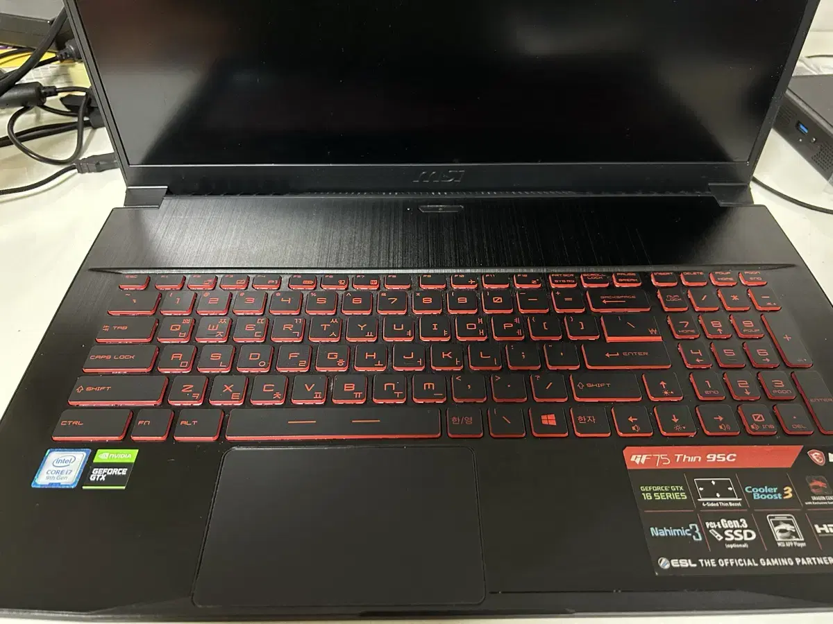 msi GF75 thin 95c