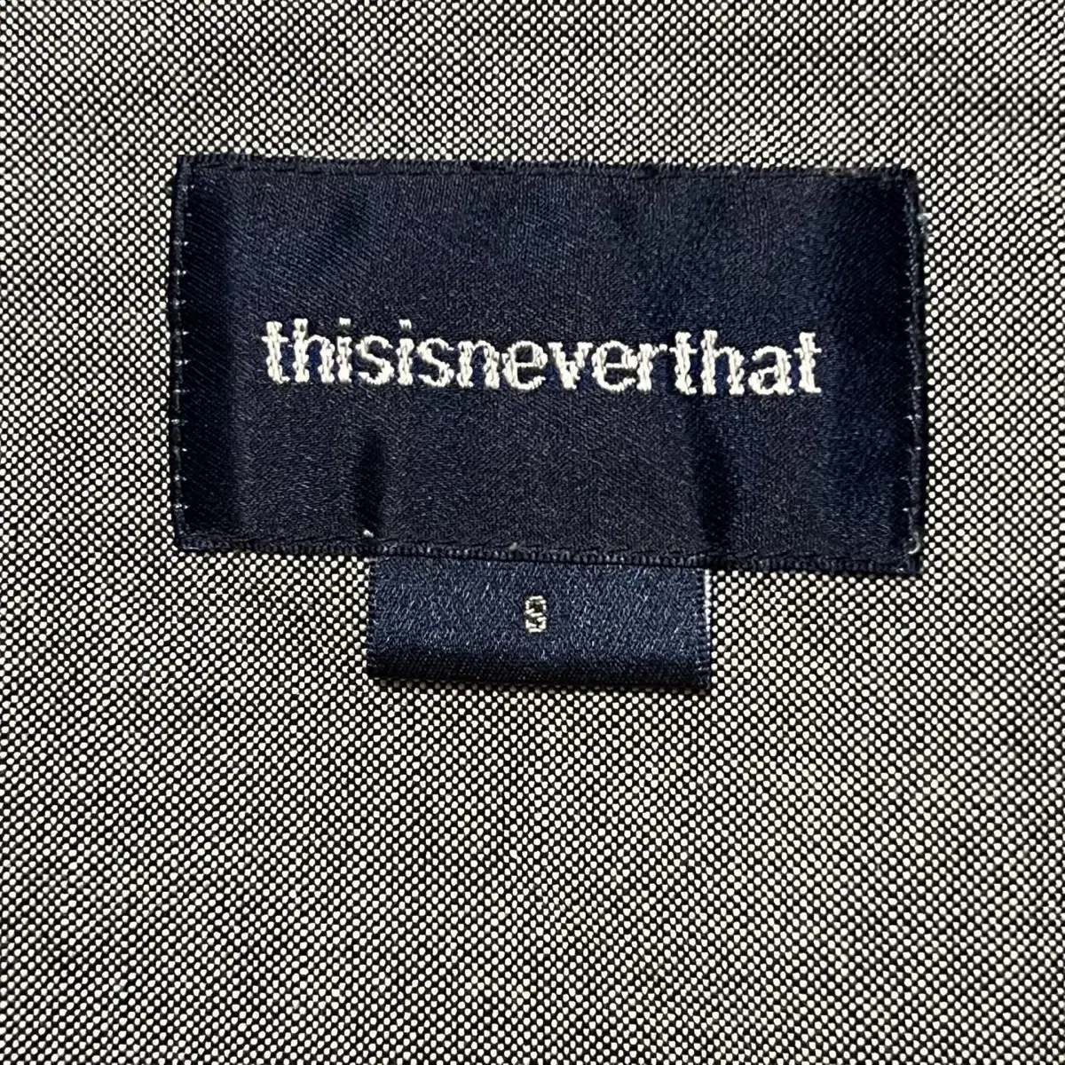 Thisisneverthat 오버핏 옥스파드 셔츠