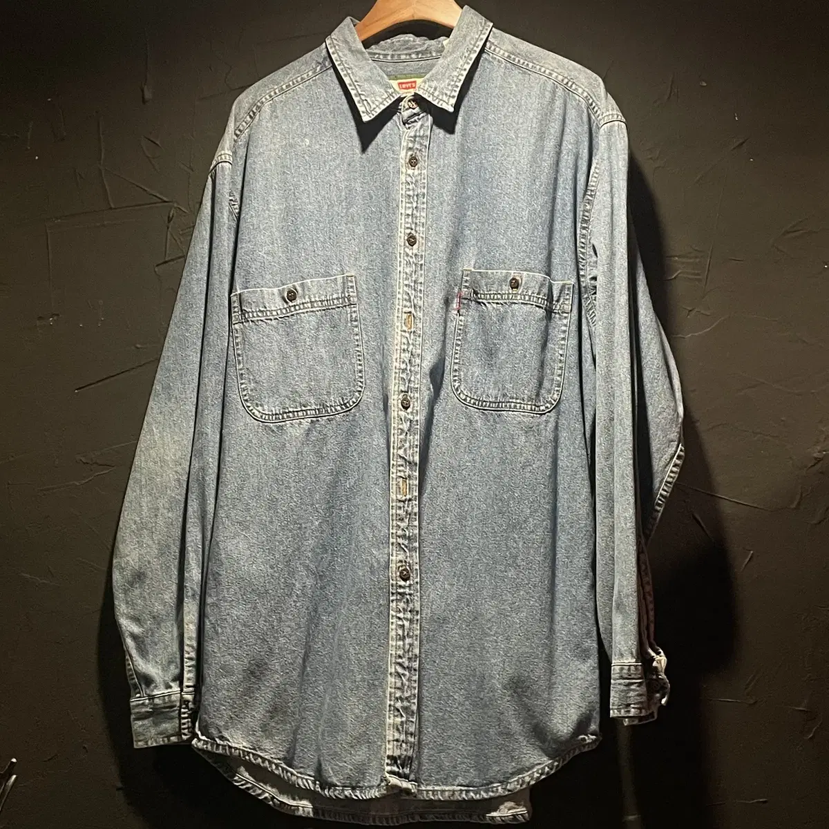 (272) LEVI'S 리바이스 빈티지 워싱 데님셔츠