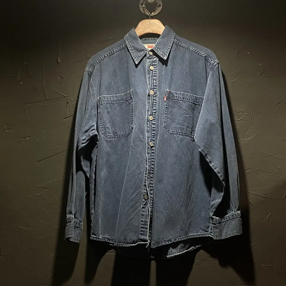 (273) LEVI'S 리바이스 빈티지 워싱 데님셔츠