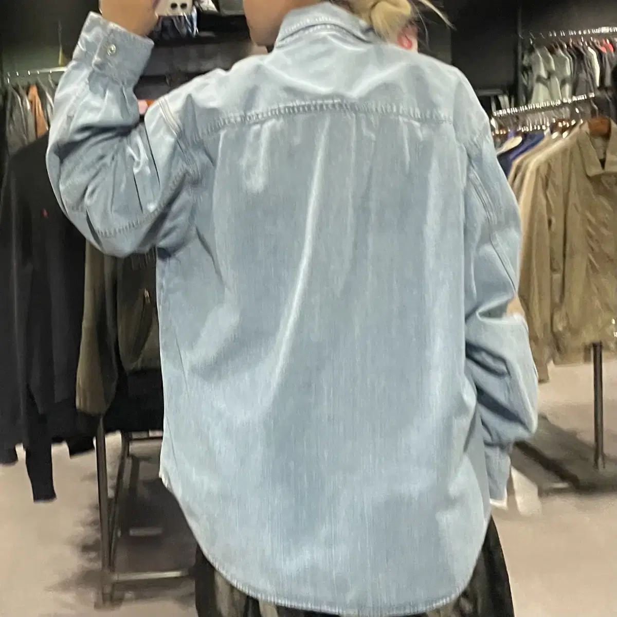 (274) LEVI'S 리바이스 빈티지 워싱 데님셔츠