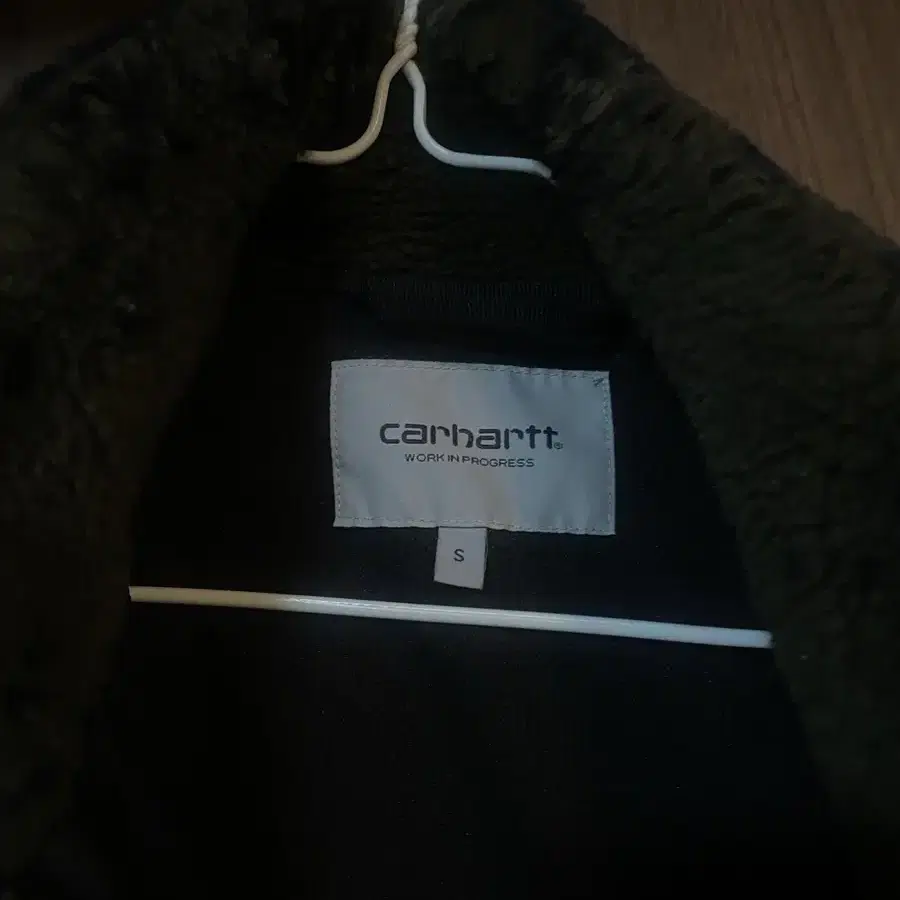 칼하트 윕 carhartt wip 자카드후리스 사이즈 s