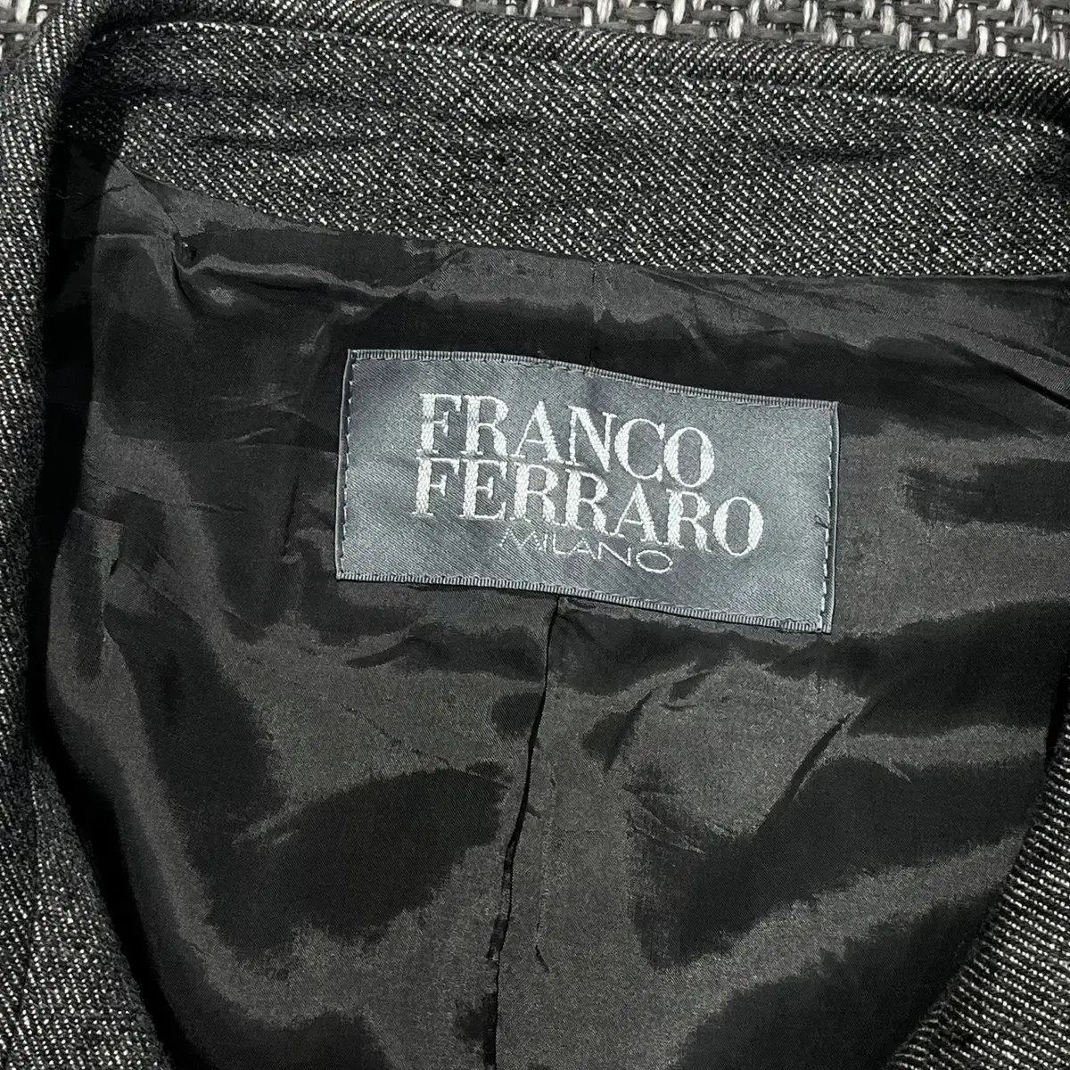 만원샵 franco ferraro 글리터 프릴 자켓