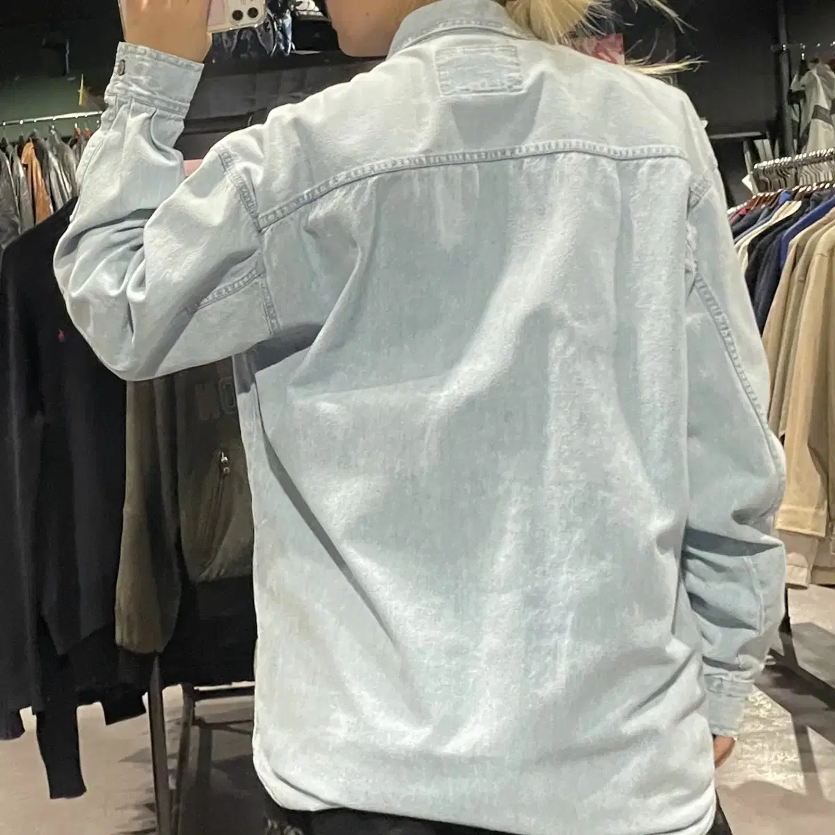 (276) LEVI'S 리바이스 빈티지 워싱 데님셔츠