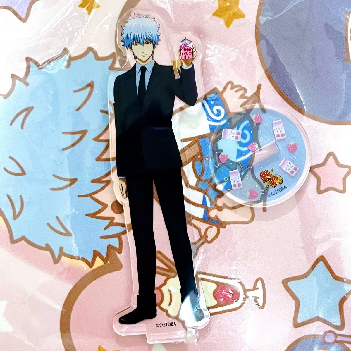 Gintama Gintoki Strawberry U acrylic Stand