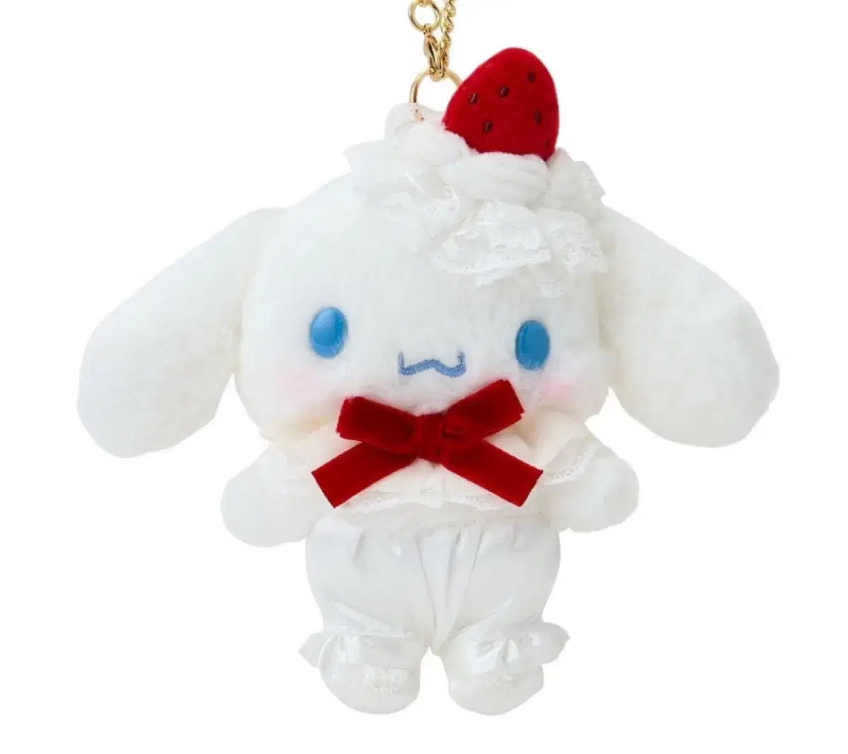 WTS)San Rio Shortcake Cinnamon Roll Mascot Keyring