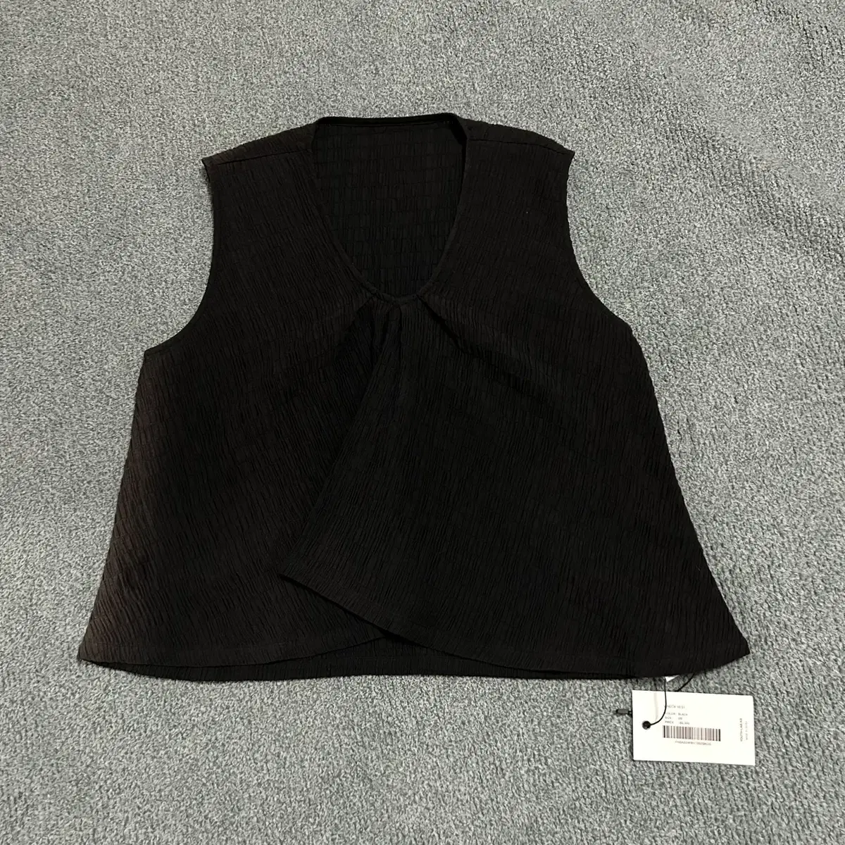 유스 브이넥 베스트 youth v neck vest