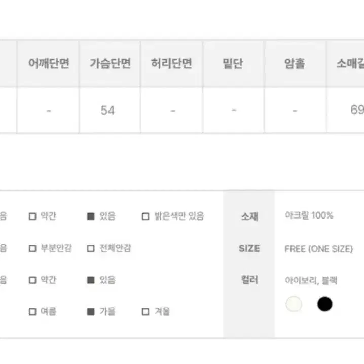 애니원모어 플런 리본 펀칭 볼레로