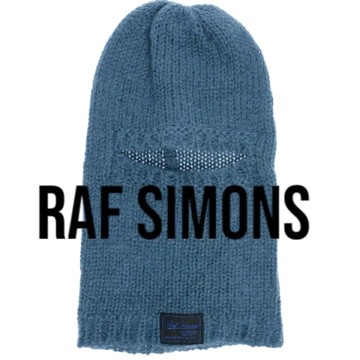 Raf Simons Mohair Baraklava Raf Simons