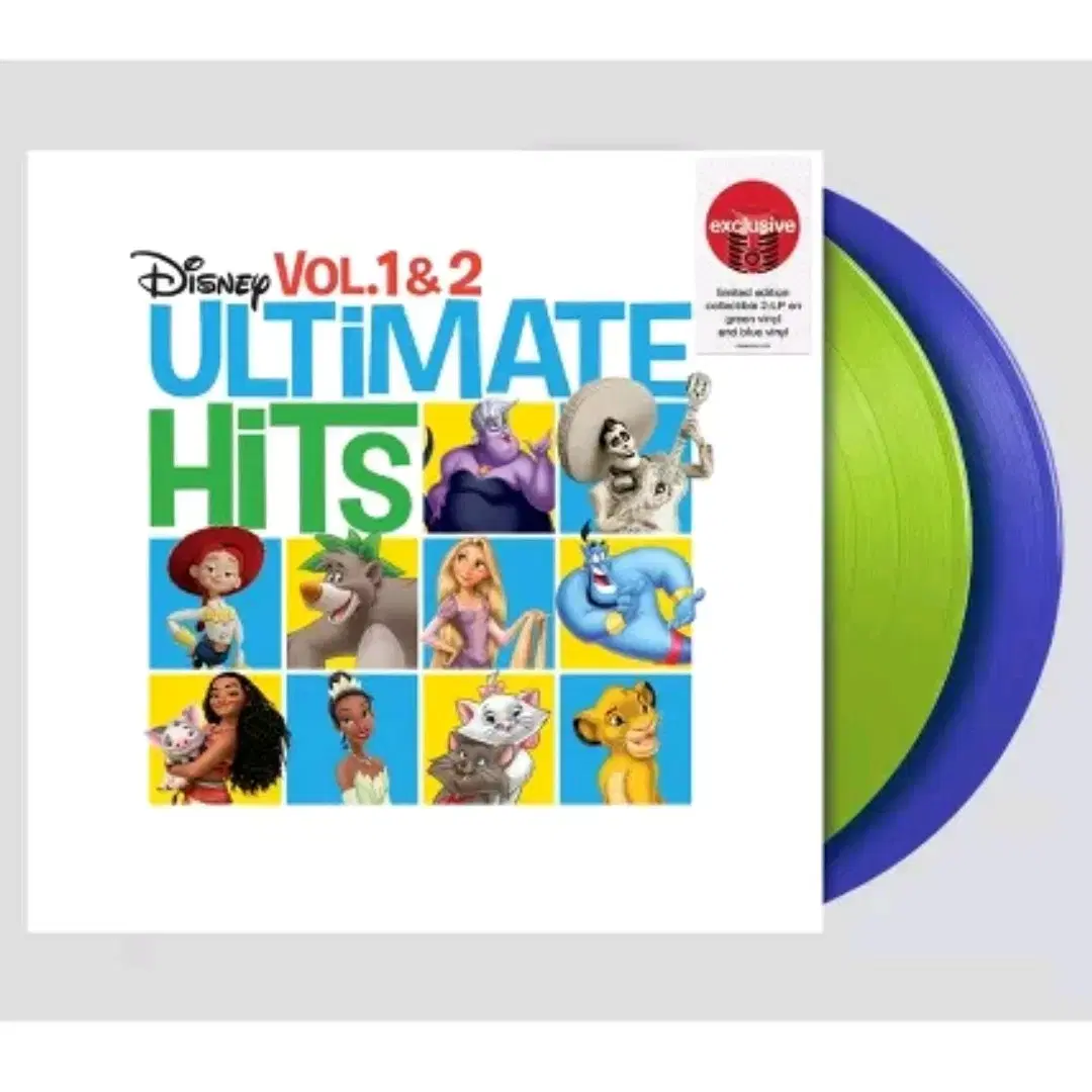 Disney Ultimate Hits Vol. 1 & 2 타겟반 LP