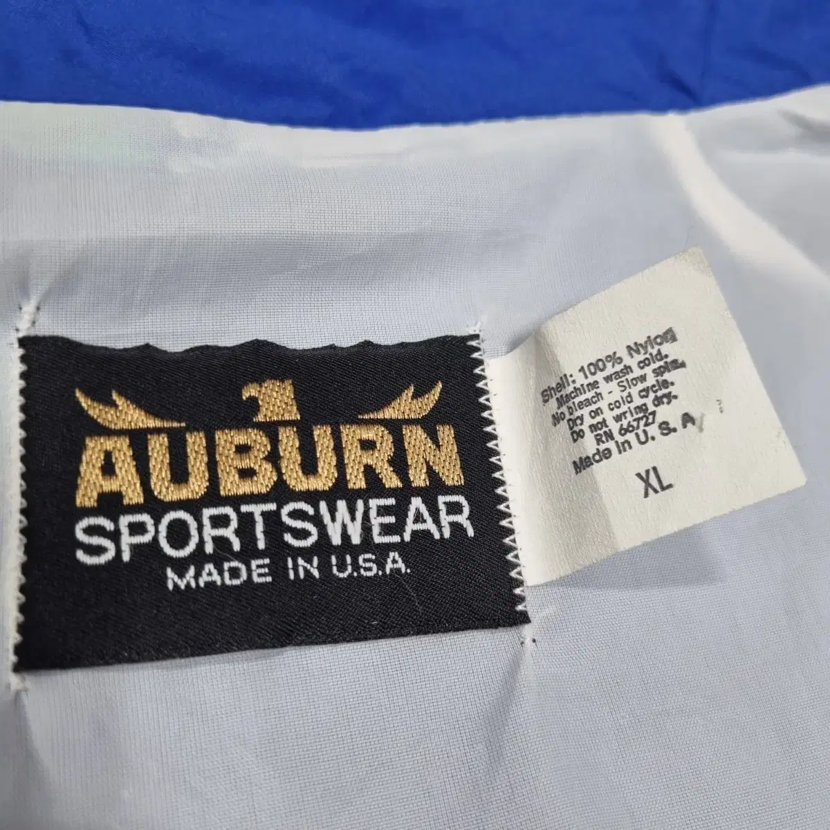 90s made in usa auburn sport 자켓