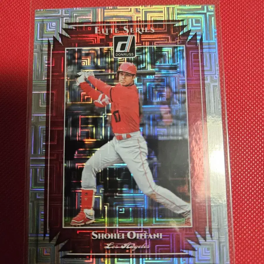 오타니 2019 Donruss Elite Vector 카드