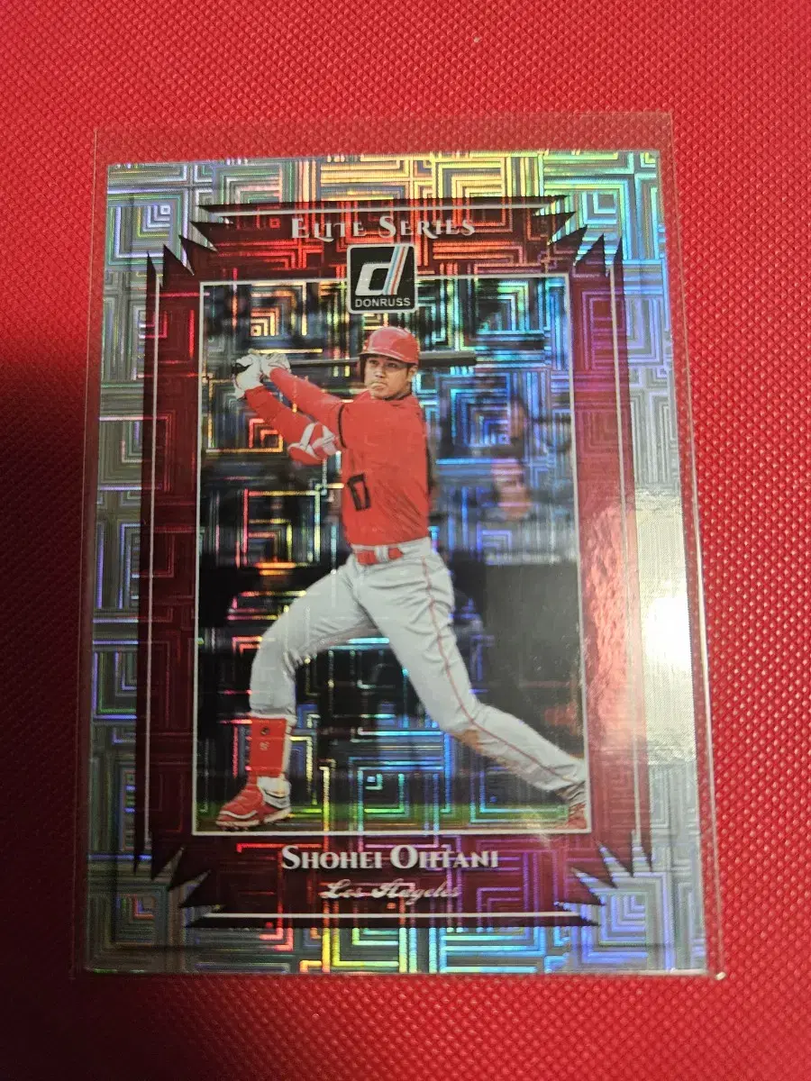 오타니 2019 Donruss Elite Vector 카드