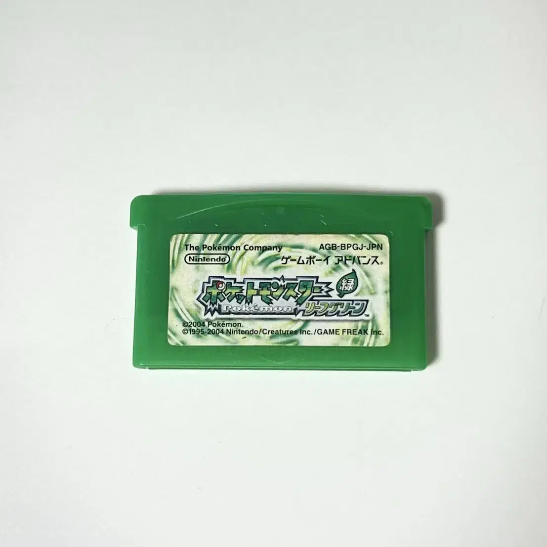 포켓몬스터 리프그린 일판 정품 알팩 게임보이 어드밴스 GBA