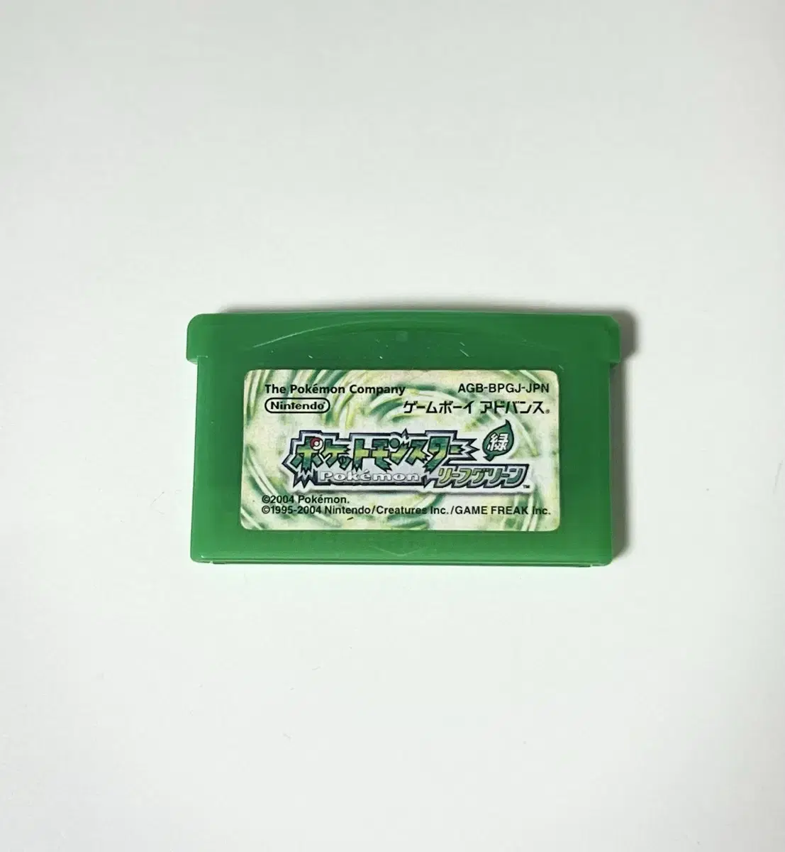 Pokémon Leaf Green First Edition Genuine Alpac Gameboy Advance GBA